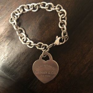 Tiffany & Co. heart tag bracelet!